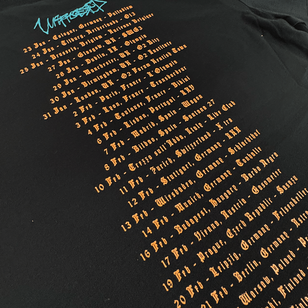 UK/EU Tour 26 Tee - Black